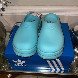 adidas adiFOM Stan Smith Mule Flash Aqua women’s